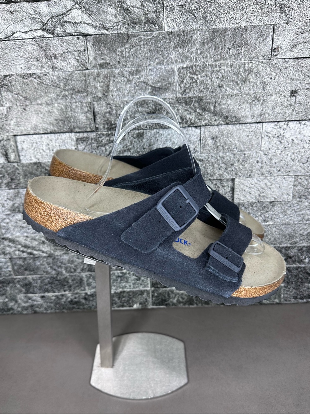 Birkenstock Arizona Midnight Suede Soft-footbed Sandals - M11 -NEW